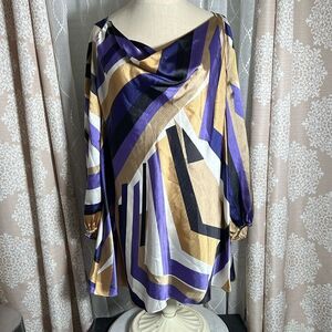 Anne Klein Cowl Neck Tunic Top - Size 3X